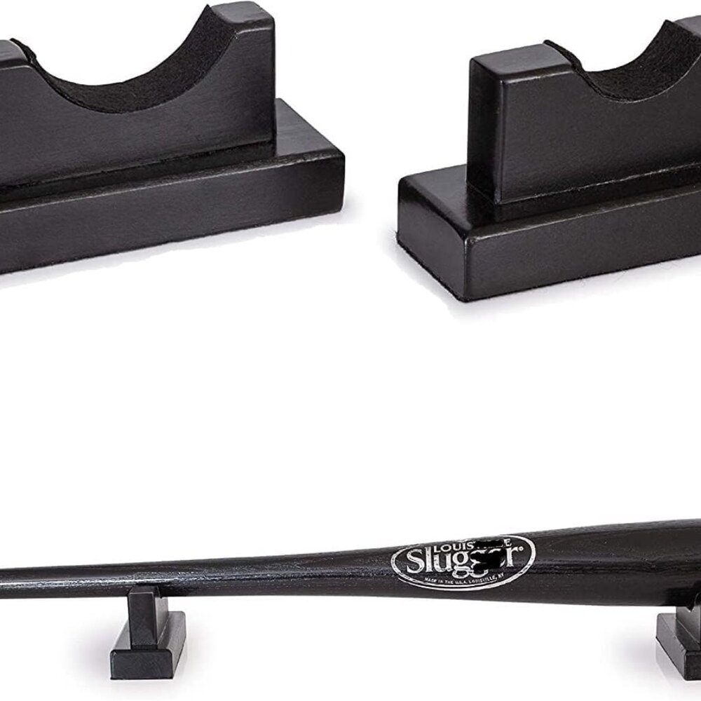 Baseball Bat Display Holder Rack Mount for Table or Desk- Replaces Case or Stand - Picture 1 of 9